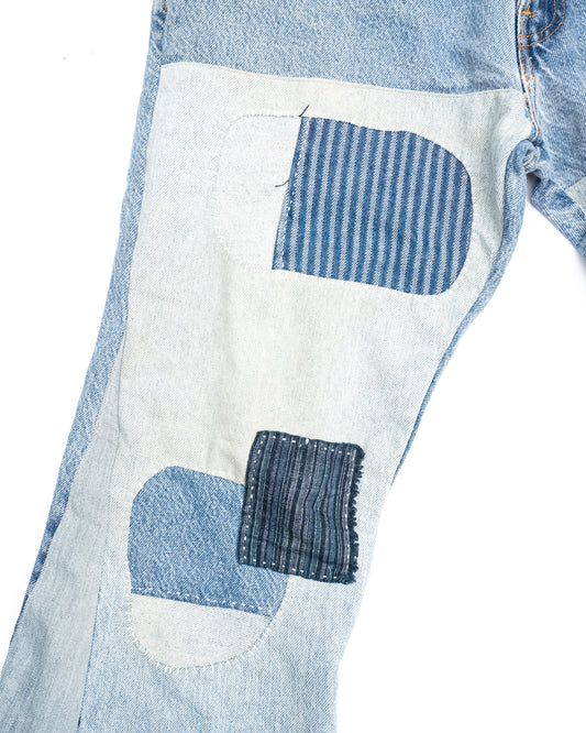 OriginalFani®design/Aki's Gallery Patchwork Denim Jeans