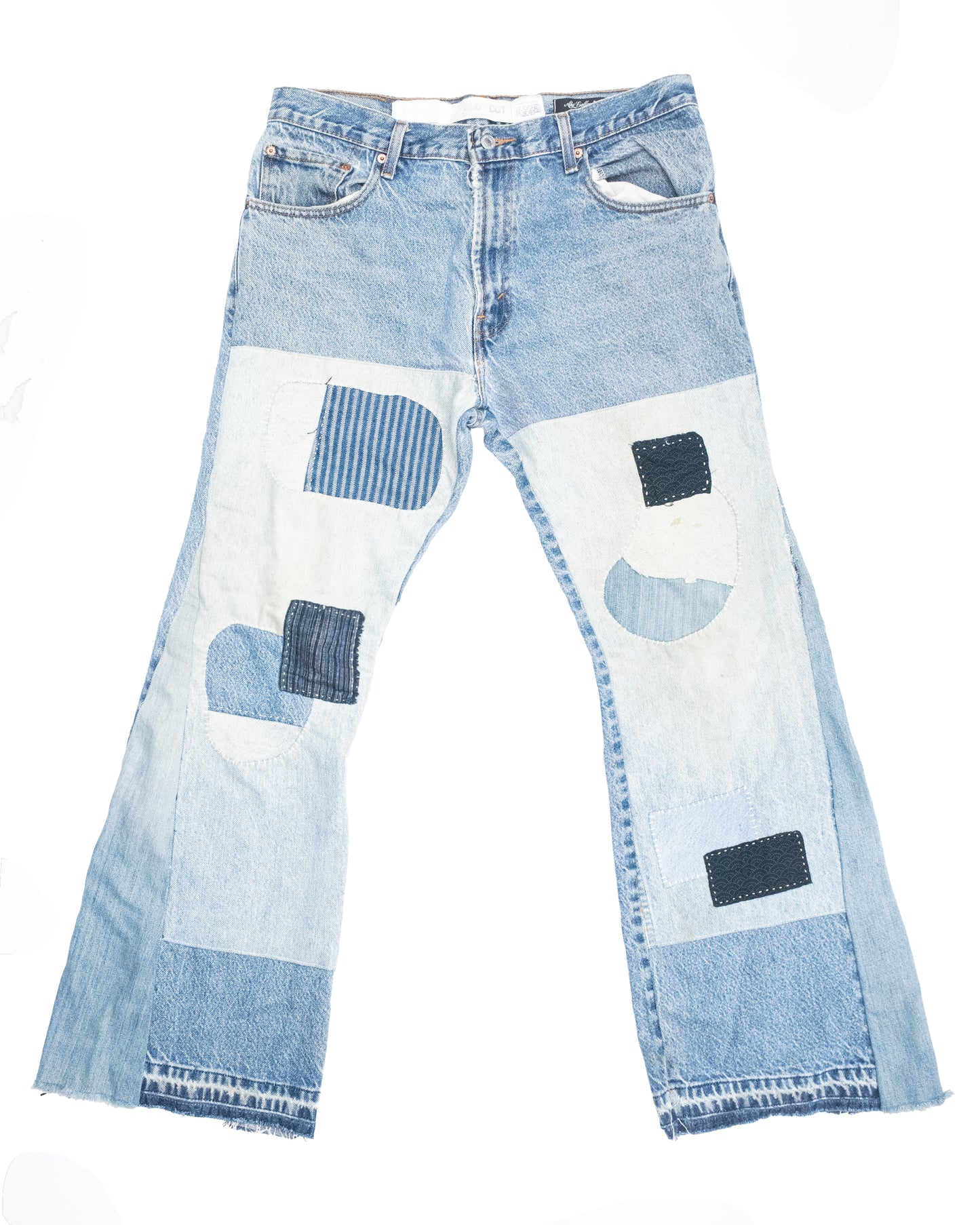 OriginalFani®design/Aki's Gallery Patchwork Denim Jeans