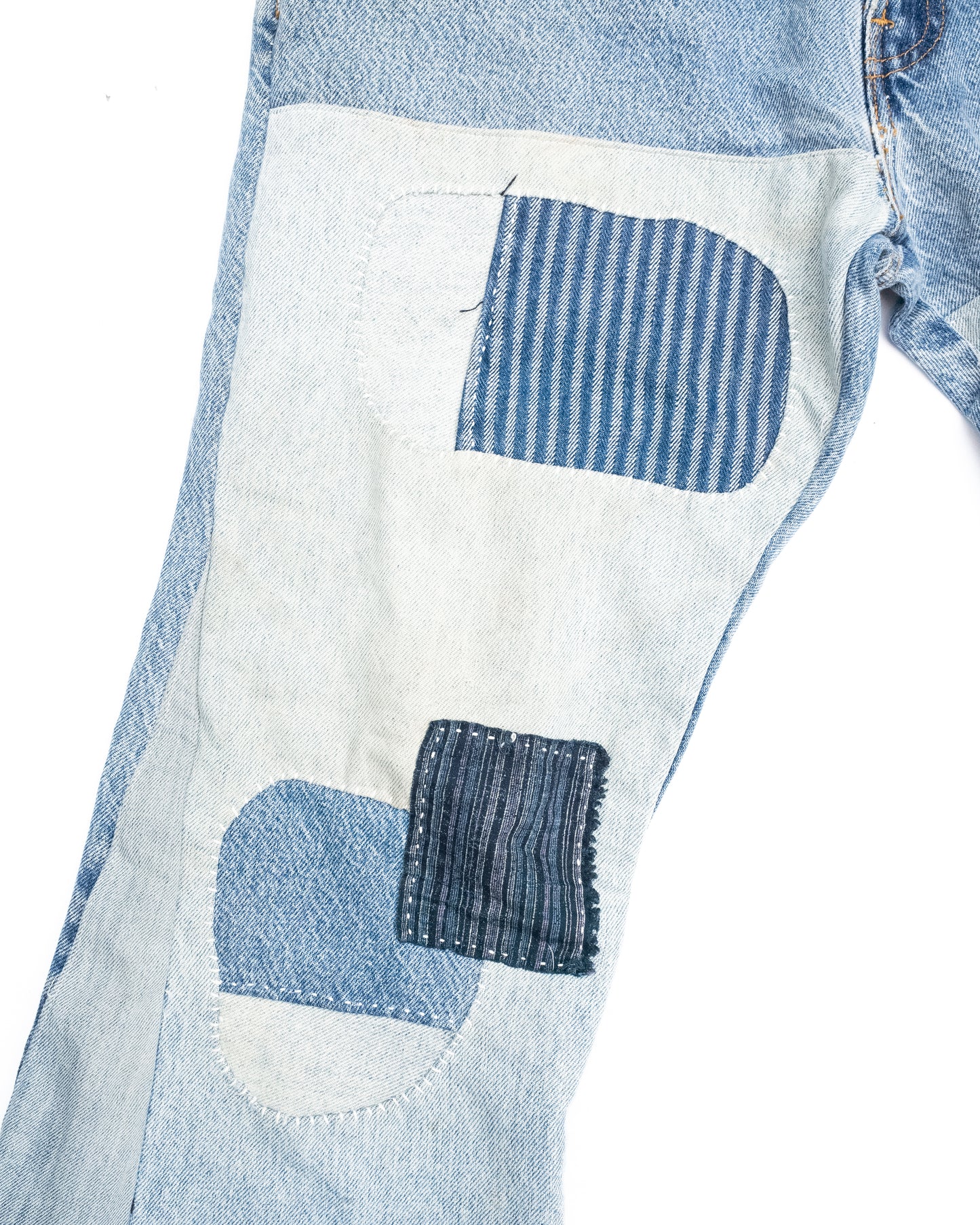 OriginalFani®design/Aki's Gallery Patchwork Denim Jeans