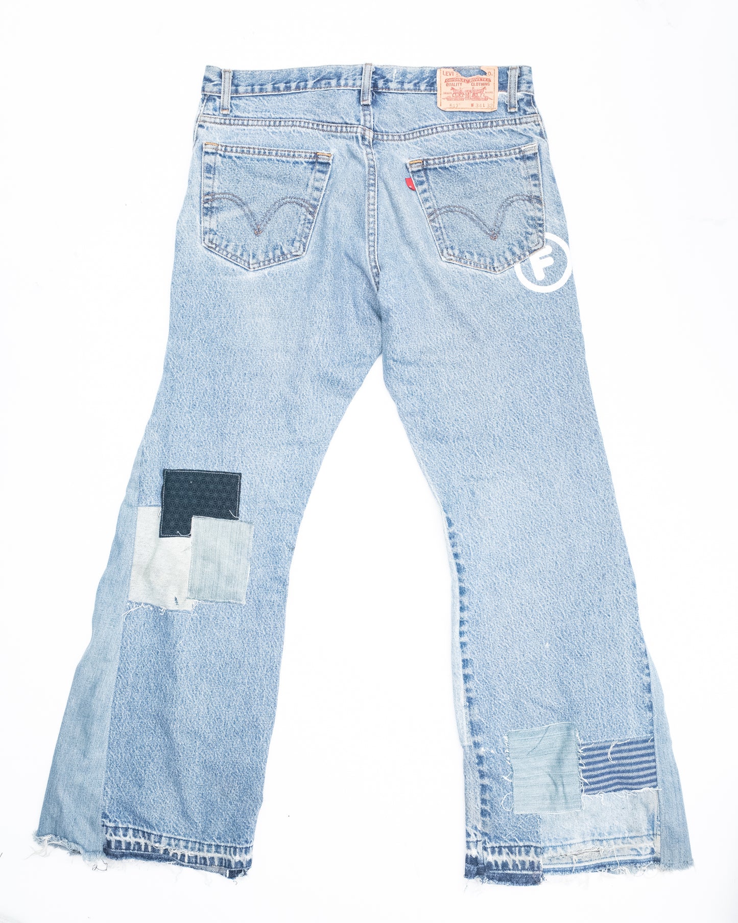 OriginalFani®design/Aki's Gallery Patchwork Denim Jeans