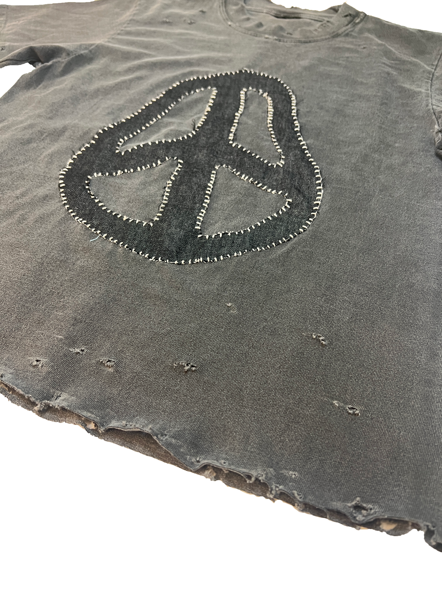 “Peace” Hand-stitched T-Shirts